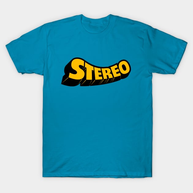 Stereo T-Shirt by Teephemera